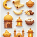 Eid Blessings - Sticker Sheet v15